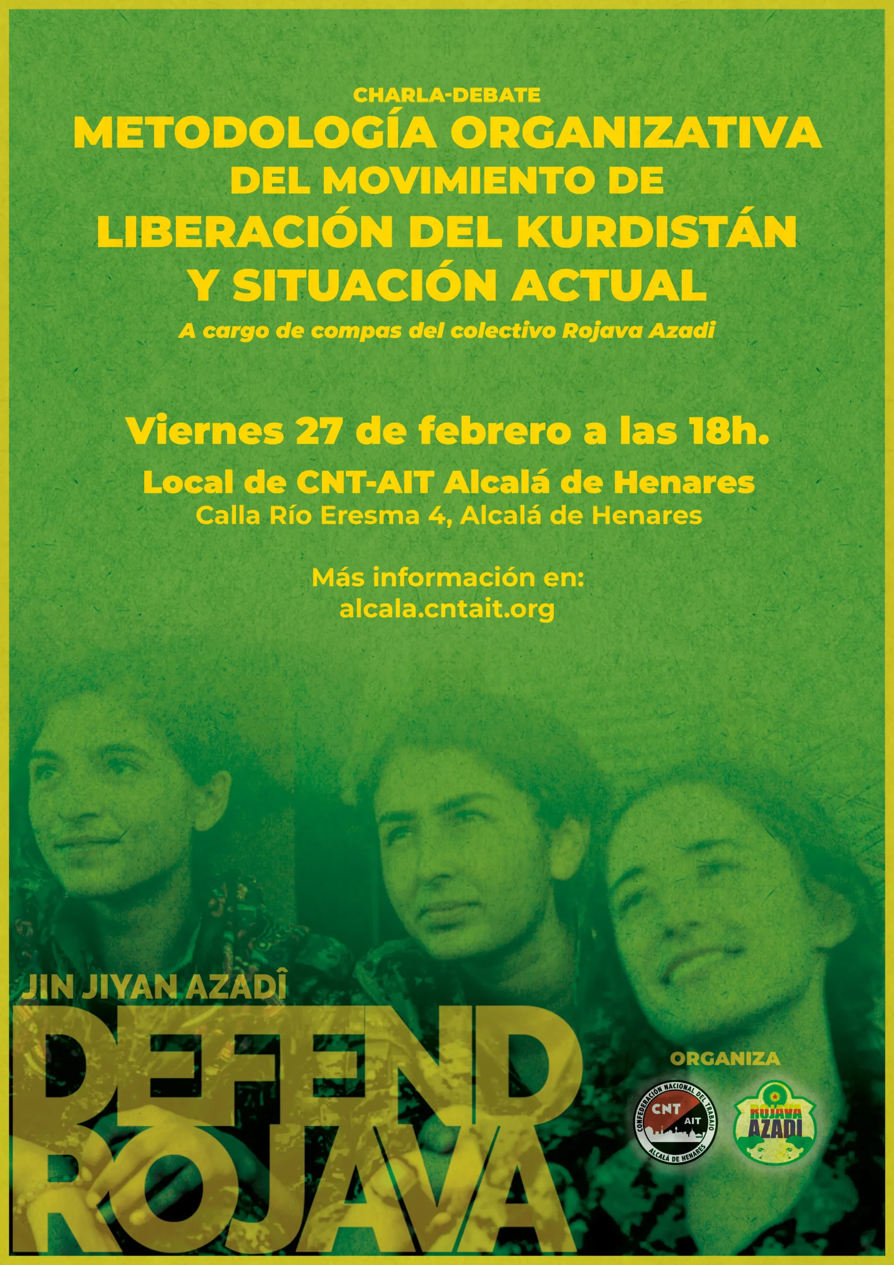 Charla-debate: Metodología del Movimiento de Liberación del Kurdistán y situación actual