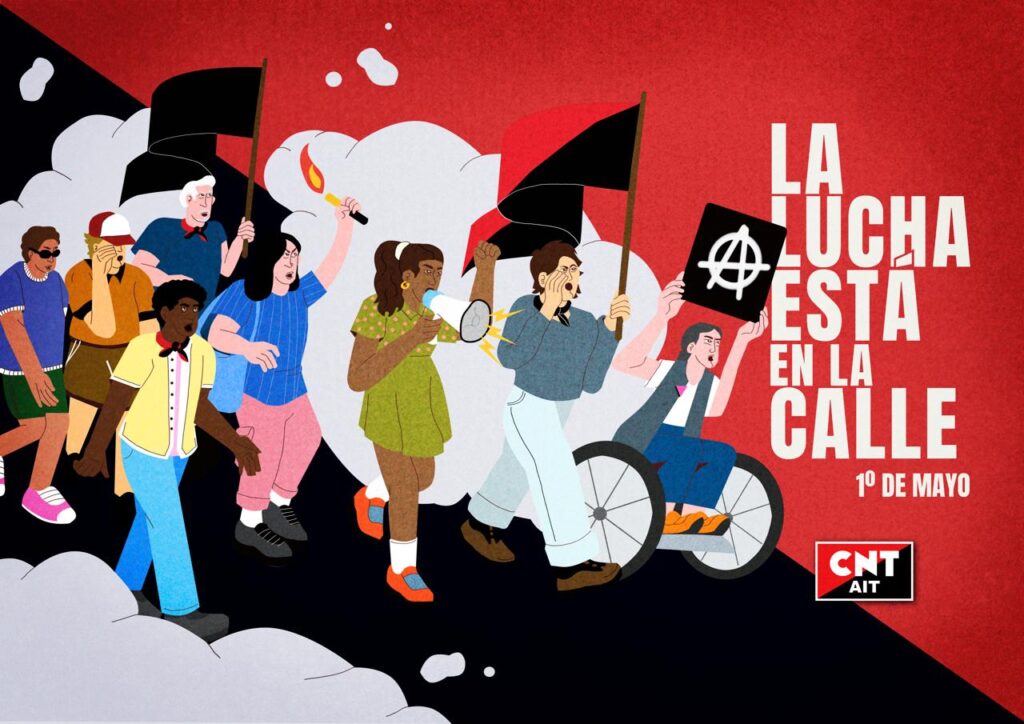 1 DE MAYO. La lucha está en la calle. 🔴⚫️📢